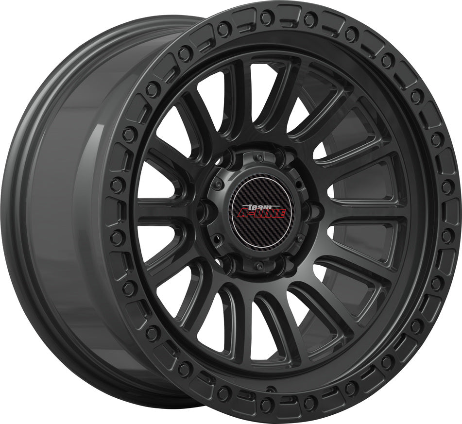 Tremor Satin Black Alloy Wheel
