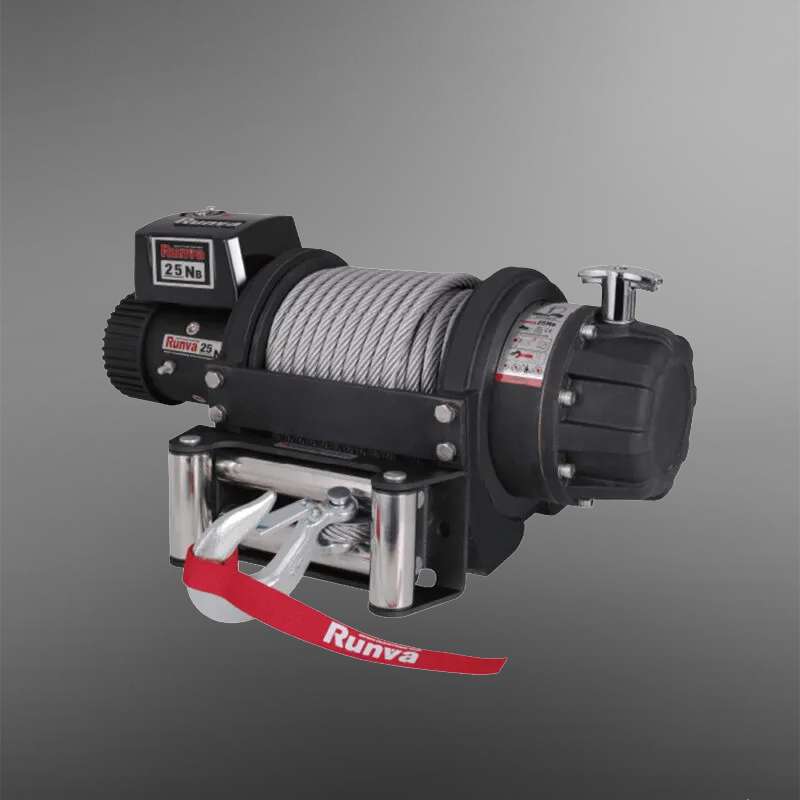 Runva Winch 25,000lb 24V EWB Type with Steel Cable Heavy Duty Industrial Winch
