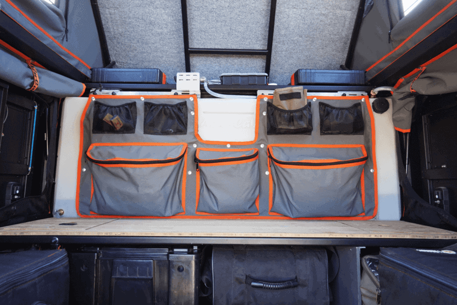 Alu-Cab Canopy Camper Water Tank Canvas Bags