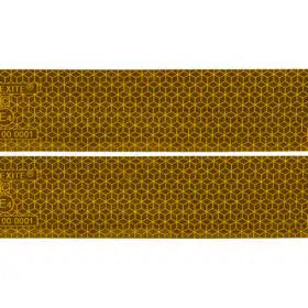 Amber Reflective Safety Strips