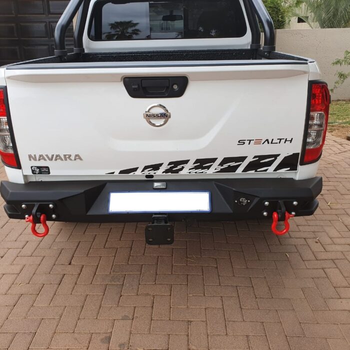 Navara 2017+ Alpha Rear Replacement Bumper - Wildog Nissan Navara accessory
