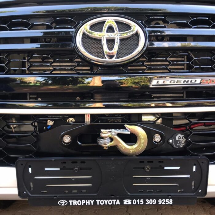 Revo Behind Bumper Winch Plate - Toyota Hilux Revo