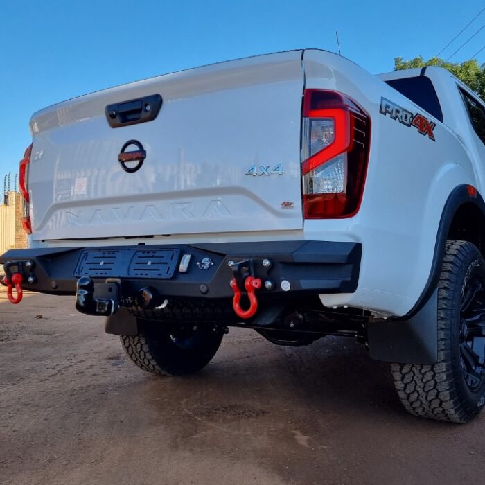 Navara 2021+ Alpha Rear, Black (PDC Comp, NOT Radar Comp) - Wildog Nissan Navara accessory