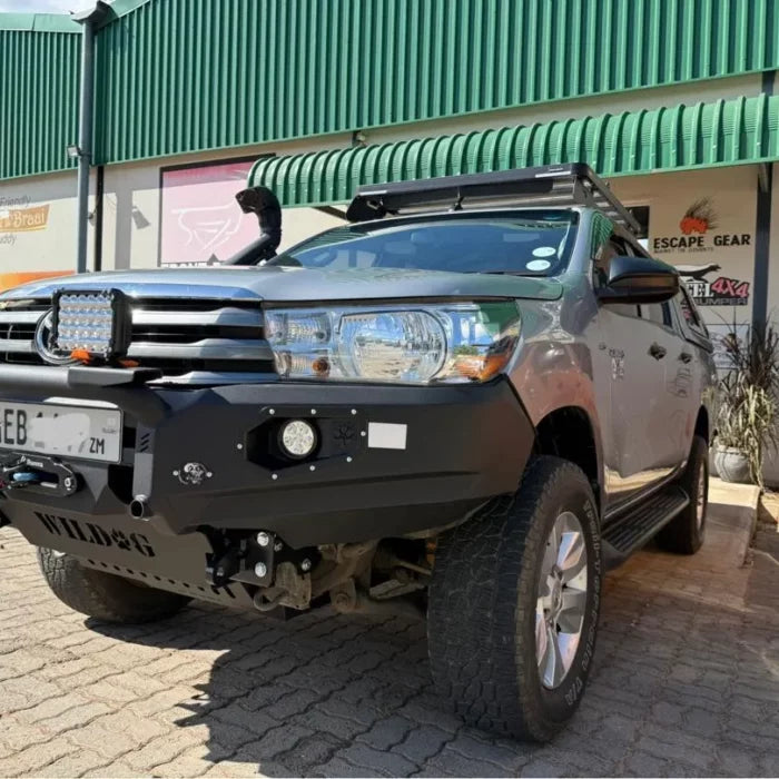 Revo K9 Front, Round Nudge, Spotlight Brackets (Narrowbody) - Toyota Hilux Revo