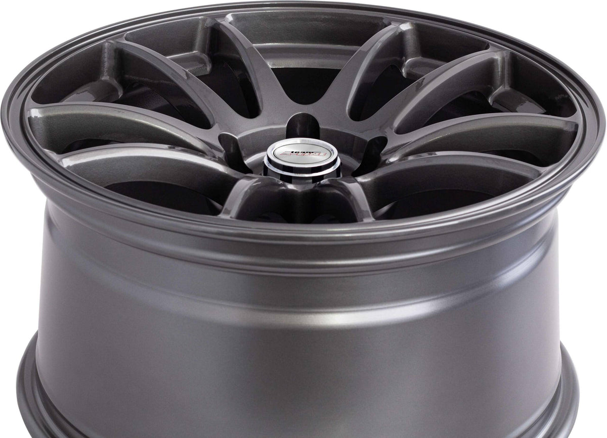 Wizard Gunmetal Alloy Wheel