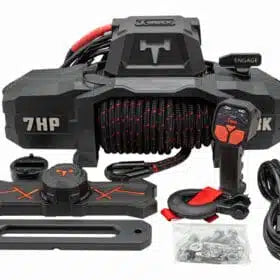 X Power 2Nd Gen 10000Lbs Winch Synthetic Rope 1