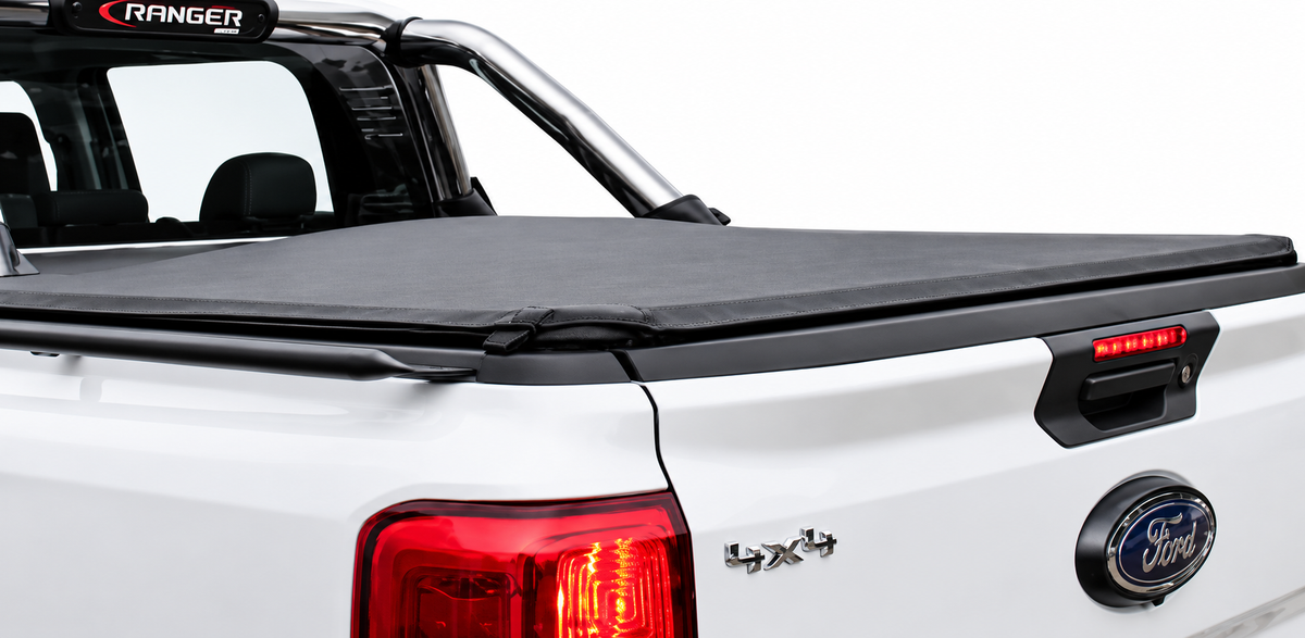 Ford Ranger Next Gen / Volkswagen Amarok V2 Double Cab Sports Bar Compatible Tonneau Cover