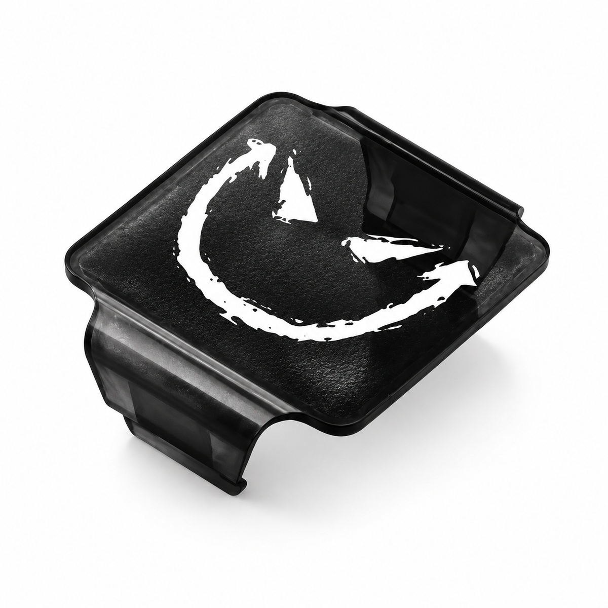 STEDI C-4 LED Cube Light Cover — Black Smiley Translucent