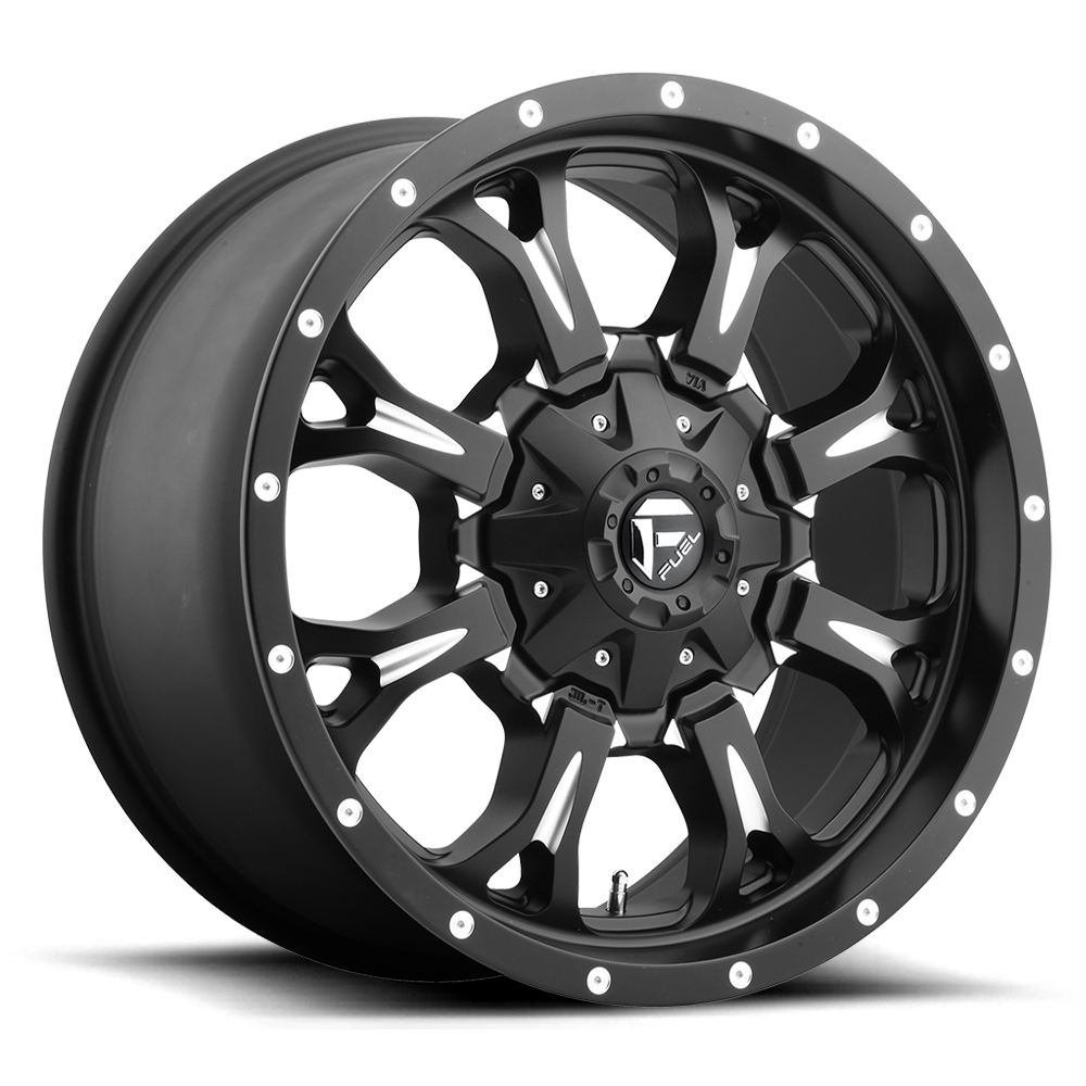 Krank Alloy Wheel – Matte Black Milled