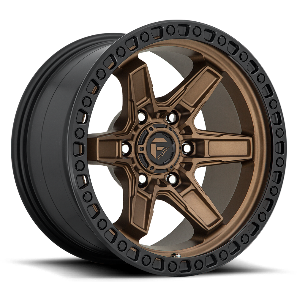 Kicker Alloy Wheel – Matte Bronze Black Bead Ring