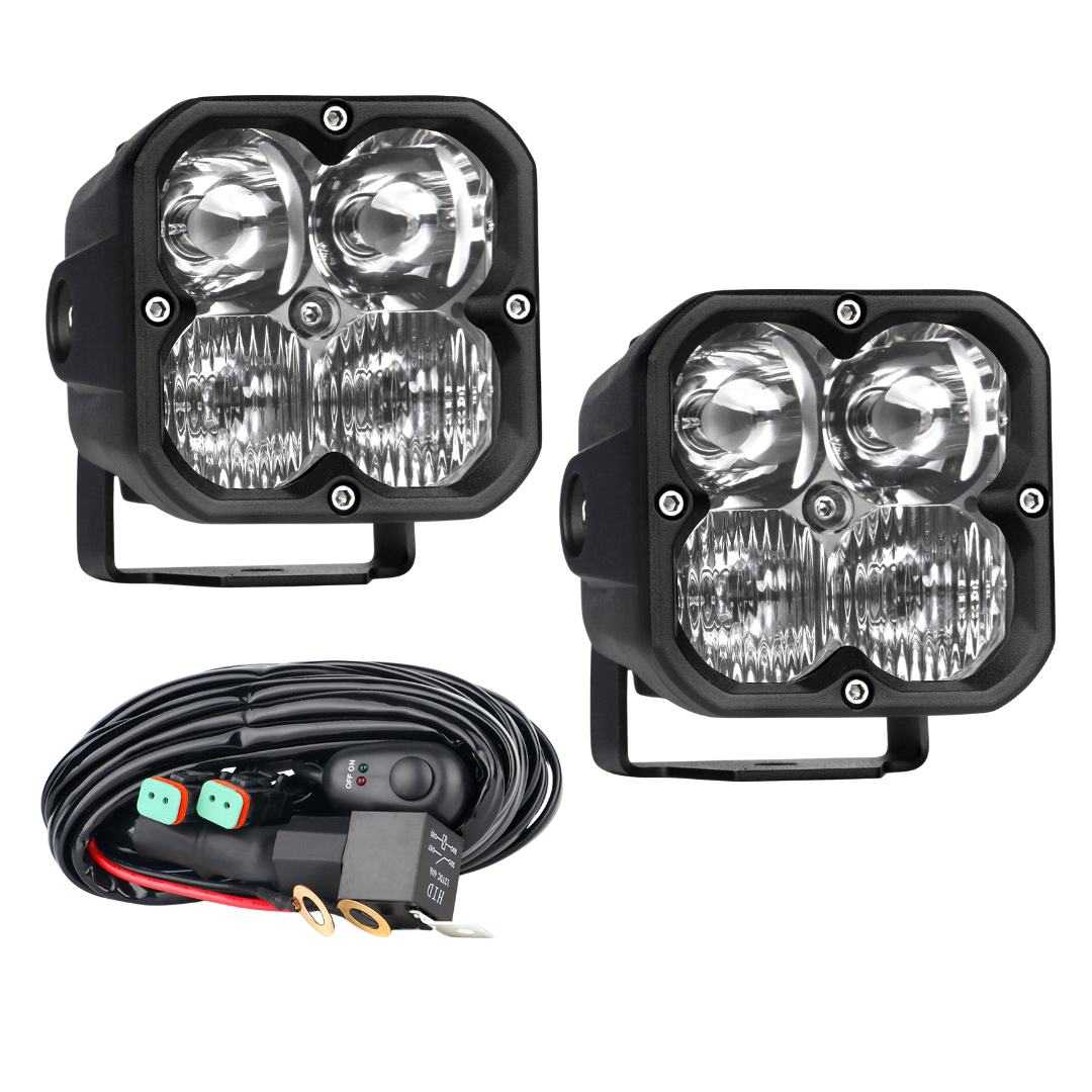 RS3 Combo Beam Lights (Pair)