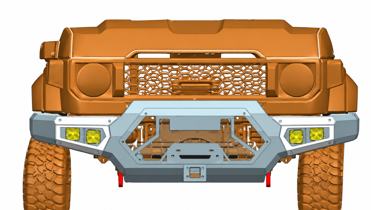 Toyota Land Cruiser 79 Series Hybrid Bumper – Gen2