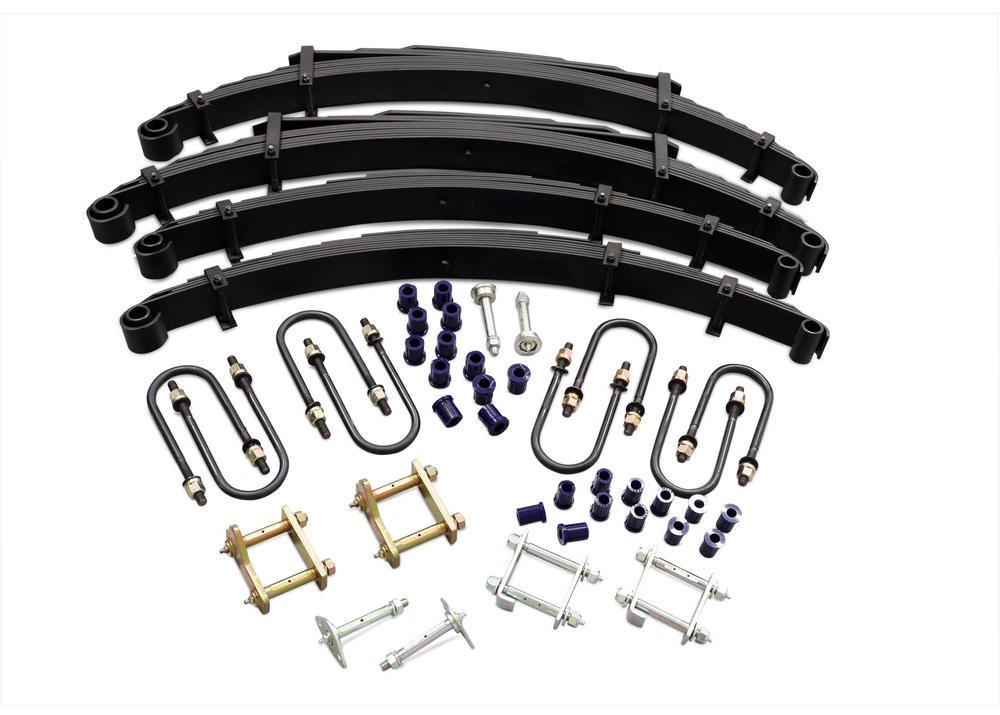 Land Cruiser 45 1969-1980 – Formula Leaf Spring Kit – 50mm lift, 65kg Front & 0-300kg Rear