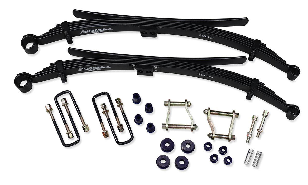 Ford Ranger PY, P703 & VW Amarok T1A, T1B 4x4 2022+ – Formula Leaf Spring Kit – 40mm lift, 150-300kg