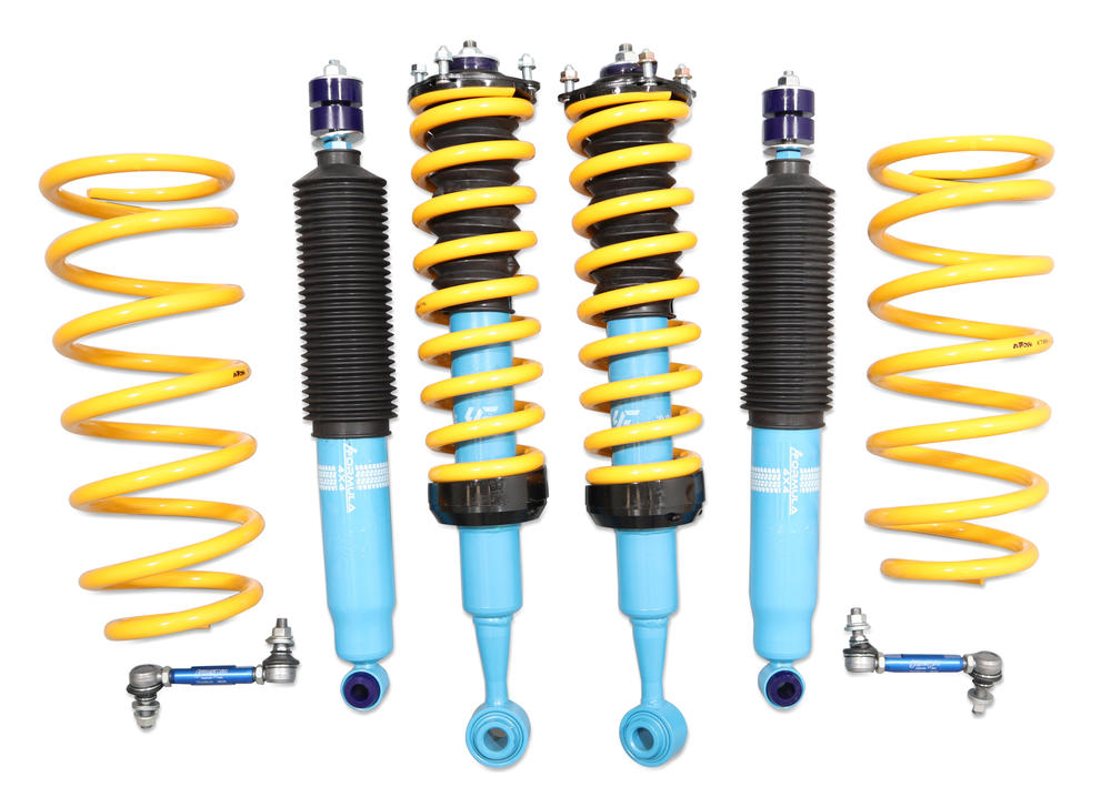 Land Cruiser 300 2021+ – Formula 50mm Big Bore Height-Adjustable ReadyStrut Lift Kit