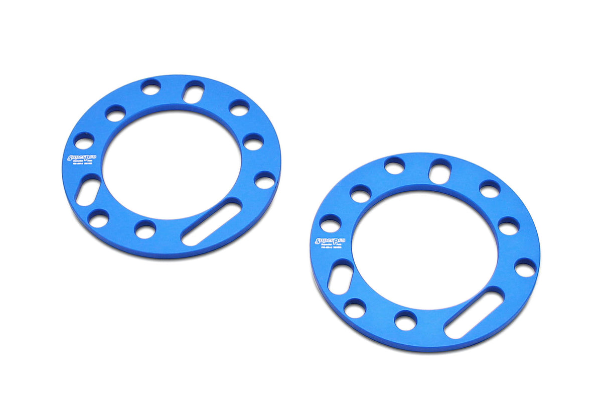Suspension Shim Kit and Strut Top Spacer Kit - raises the vehicle approx. 10-12mm