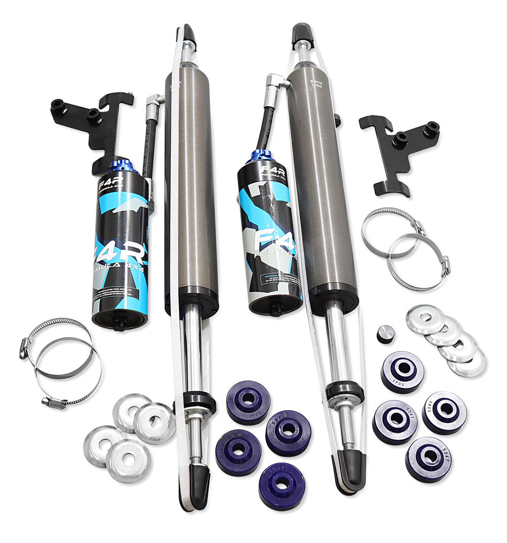 3-4 Inch 75-100mm Adjustable F4R Formula 4x4 Front Shock Absorber Kit for Toyota LandCruiser 80 Series 1990-1997