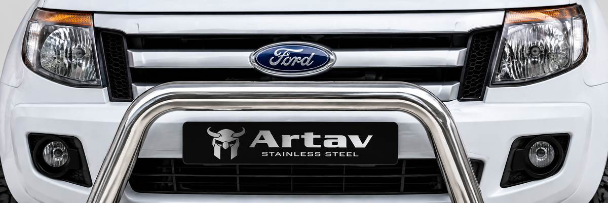 (N/S) Ford Ranger T6 Nudge Bar Stainless