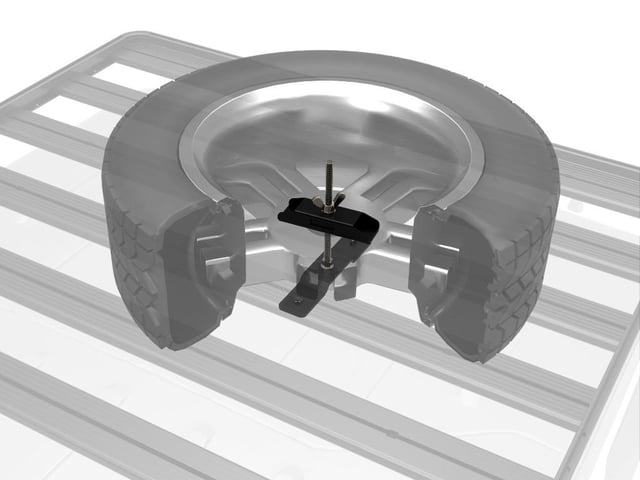 Front Runner Series Spare Wheel Clamp / Low Profile
