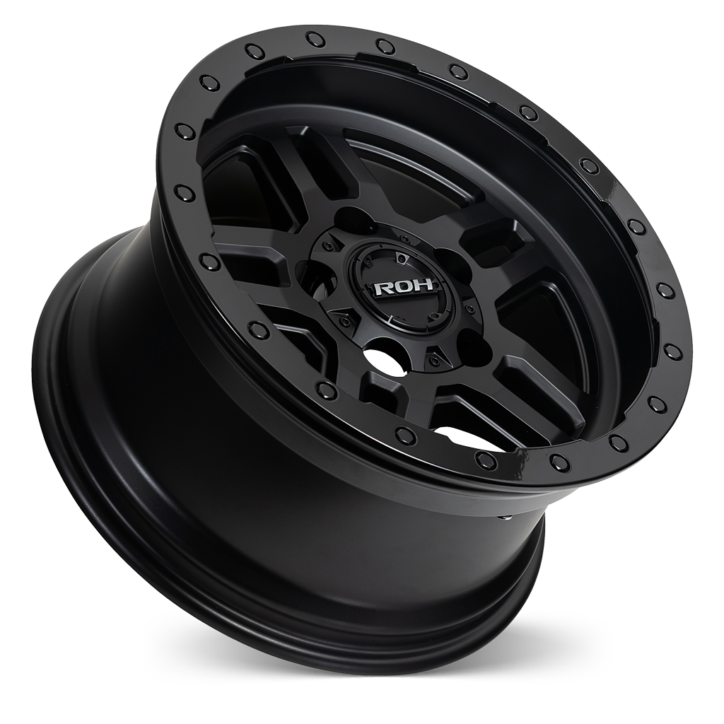 Hammer Alloy Wheel – Matte Black Gloss Lip – 18x9 – 5x150 – ET+35