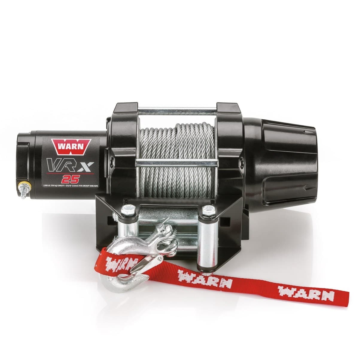 WARN VRX 25 2500LB (1100KG) 12V ATV WINCH WITH STEEL CABLE
