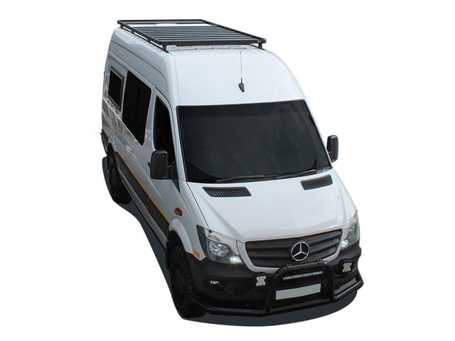 Front Runner Series Mercedes-Benz Sprinter 144"/170" / L2/L3 / MWB/LWB Wheelbase w/OEM Tracks (2006-Current) Slimline II Roof Rack Kit / Tall