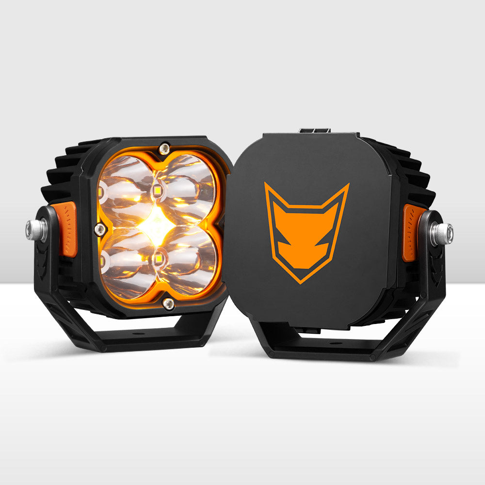 Lightfox Cygnus 5-Inch OSRAM LED Pod Lights – Pair, 651m