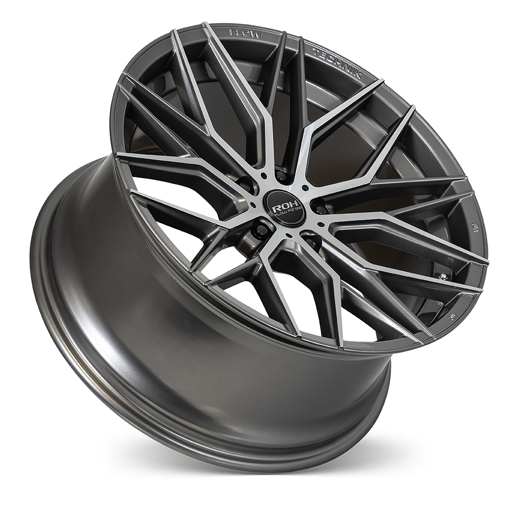 RF4 Alloy Wheel – Gunmetal Machined – 19x8.5 – 5x120 – ET+40