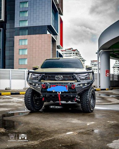 Isuzu Dmax 2022+ Armando Rear steel Combat bumper