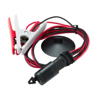 12V Charging Cable with Clamps