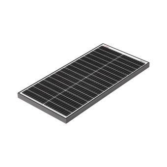 60W Monocrystalline Black Frame Solar Panel