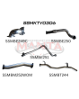 Manta 3in Turbo Back Exhaust - Nissan Patrol GU ZD30 3.0L Turbo Diesel Wagon & Ute 2000-2017