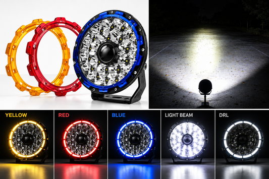 4X4 Nation SOLARIS 9" Spotlight