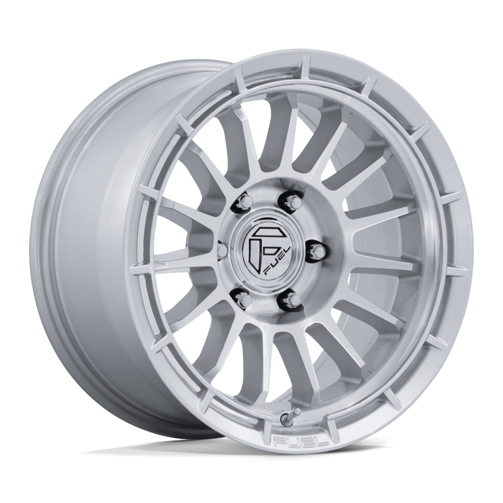 Ascend Alloy Wheel – Gloss Silver with Machined Face