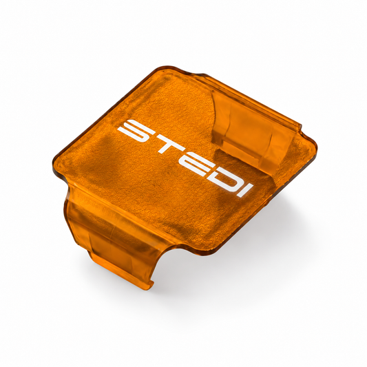 STEDI C-4 LED Cube Light Cover — Amber Translucent