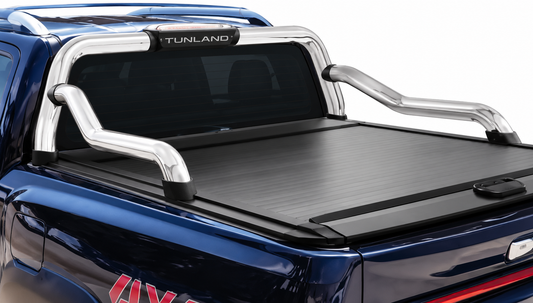 Foton Tunland V7 Polished Stainless Steel RollaTop Compatible Sports Bar