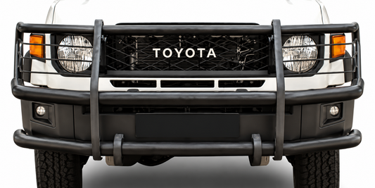 Toyota Land Cruiser 70 Series Black Stainless Steel Sports Bar (2009-2024)