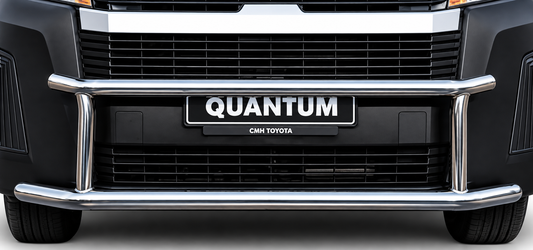Toyota Quantum Black Stainless Steel Nudge Bar (180B)