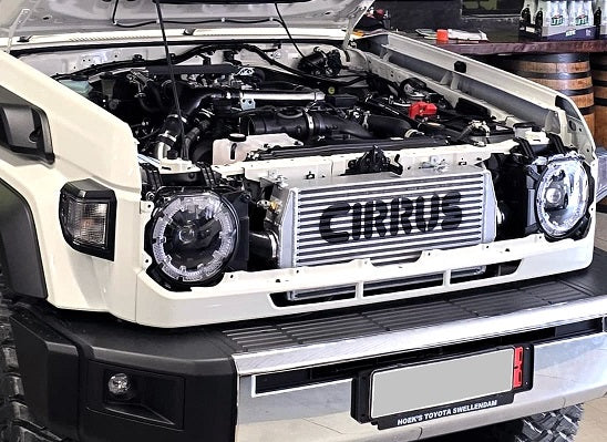 Toyota Land Cruiser 4.5 V8 70 Series Front Mount Intercooler Kit