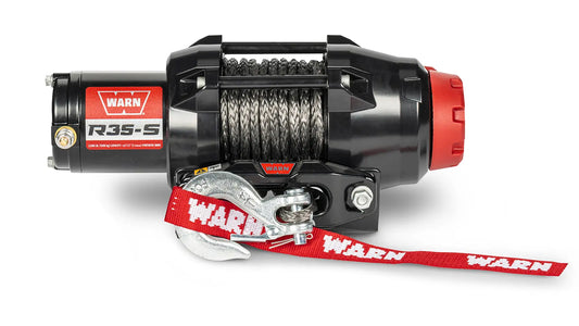 WARN R35-S Synthetic Rope Winch