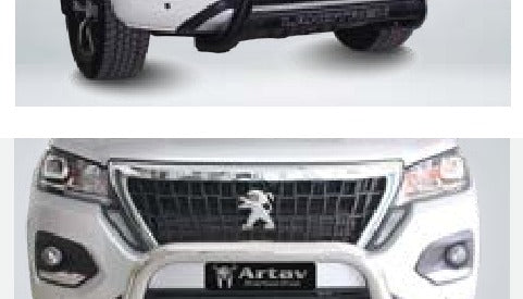 Peugeot Landtrek Nudge Bar Stainless
