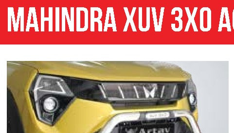 Mahindra XUV 3X0 Nudge Bar Stainless