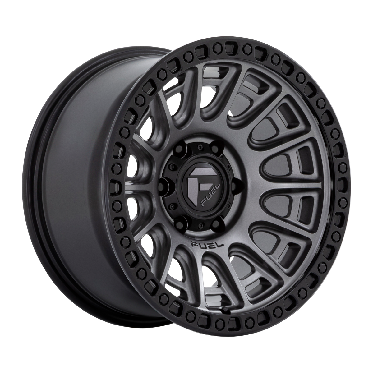 Cycle Alloy Wheel – Matte Gunmetal with Black Ring