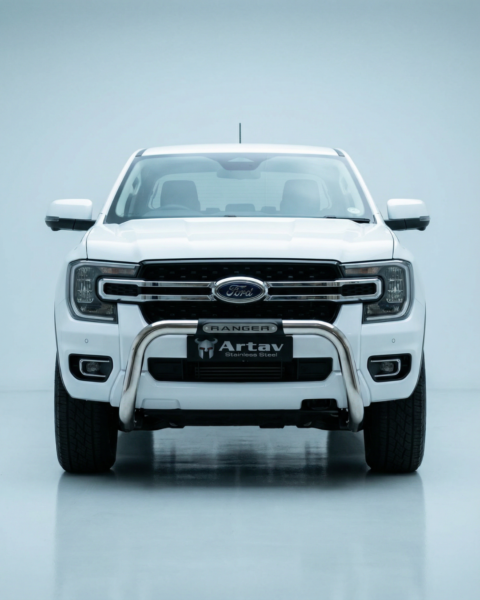 Ford Ranger Next Gen PDC Nudge Bar Stainless (Fits all Models) R 750,00