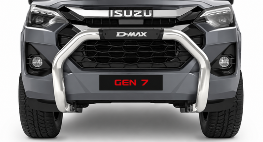 Isuzu D-Max Gen 7 Polished Stainless Steel Nudge Bar