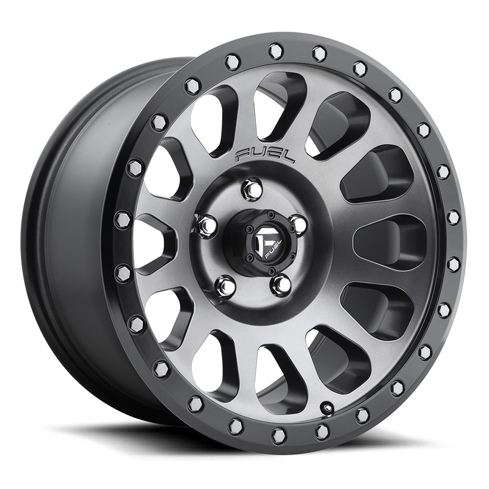 Vector Alloy Wheel – Matte Gunmetal Black Bead Ring