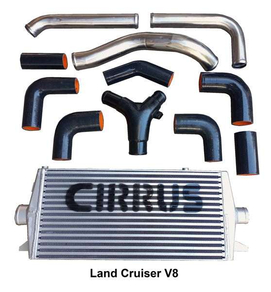 Toyota Land Cruiser 4.5 V8 70 Series Front Mount Intercooler Kit