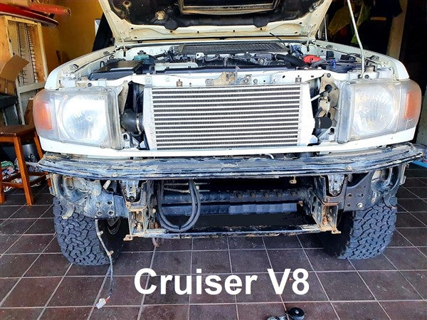 Toyota Land Cruiser 4.5 V8 70 Series Front Mount Intercooler Kit