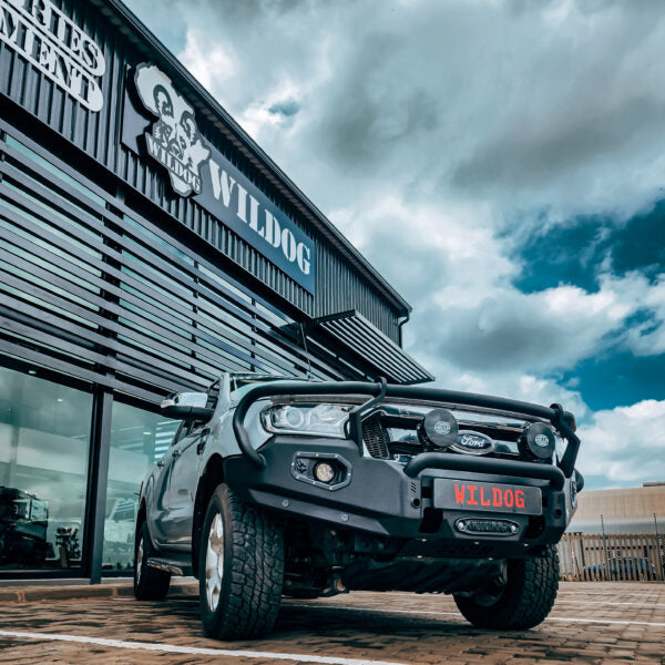 Ford Ranger Facelift Front Bumper, Colour - Wildog Ford 4x4 accessory