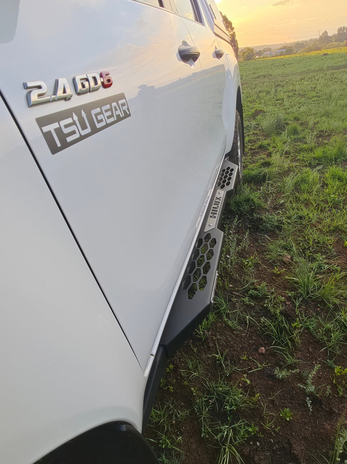 TSU Gear Toyota Hilux Revo 2015–2025 Rock Sliders - view 5